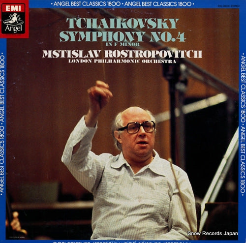 ROSTROPOVITCH, MSTISLAV tchaikovsky; symphony no.4 in f minor EAC-55046