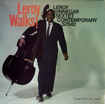 VINNEGAR, LEROY leroy walks! S7542