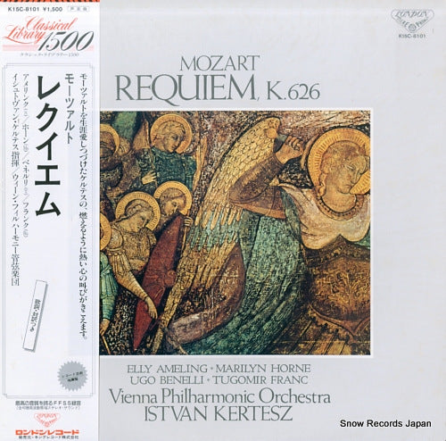 KERTESZ, ISTVAN mozart; requiem k.626 K15C-8101