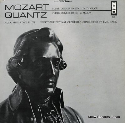 KAHN, EMIL mozart; quantz flute concert no.2 in d major MMO126