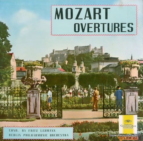 LEHMANN, FRITZ mozart; overtures LXM-22