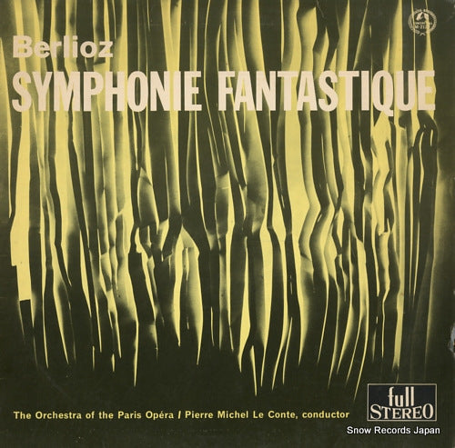 CONTE, PIERRE-MICHEL LE berlioz; symphonie fantastique, op.14 SM2122