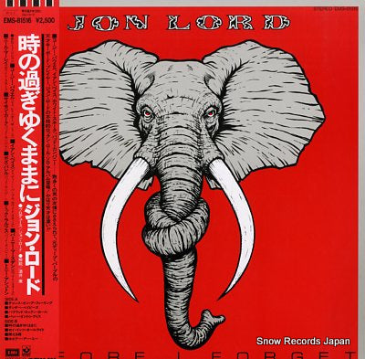 LORD, JON before i forget EMS-81516