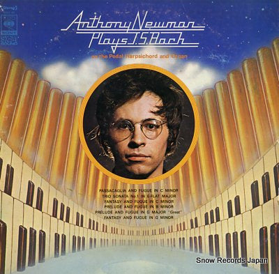 NEWMAN, ANTHONY plays j.s.bach on the pedal harpsichord and organ SOCO49