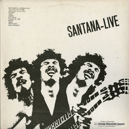 SANTANA live: singing winds, crying beasts JL503