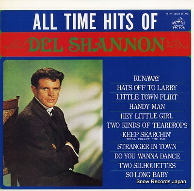 SHANNON, DEL all time hits of del shannon VIP-4015(M)