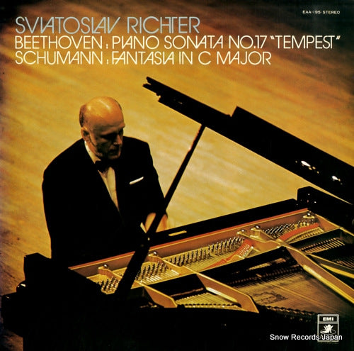 RICHTER, SVIATOSLAV beethoven; piano sonata no.17 "tempest" EAA-195