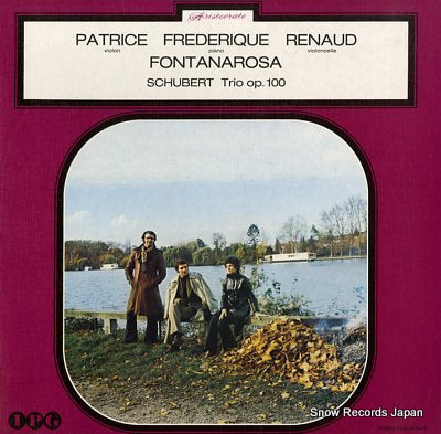 FONTANAROSA schubert; trio op.100 KUX-3036-PG