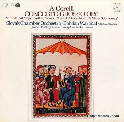 WARCHAL, BOHDAN corelli; concerto grosso op.6 VIC-2026