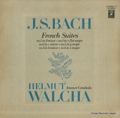 WALCHA, HELMUT bach; french suites AA-8825-6