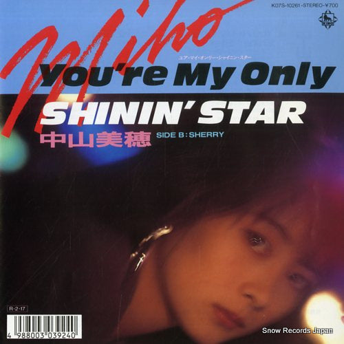 NAKAYAMA, MIHO you're my only shinin' star K07S-10261