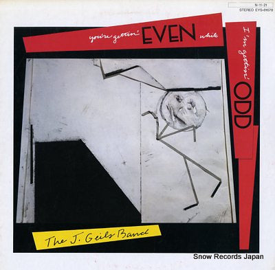 GEILS, J., BAND, THE you're gettin' even while i'm gettin' odd EYS-81678