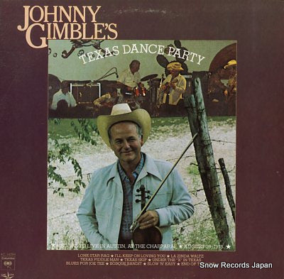 GIMBLE, JOHNNY texas dance party KC34284
