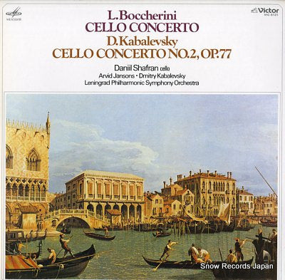 SHAFRAN, DANIIL boccherini; cello concerto VIC-5121