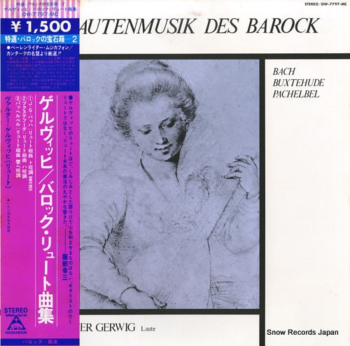 GERWIG, WALTER lautenmusik des barock OW-7797-MC