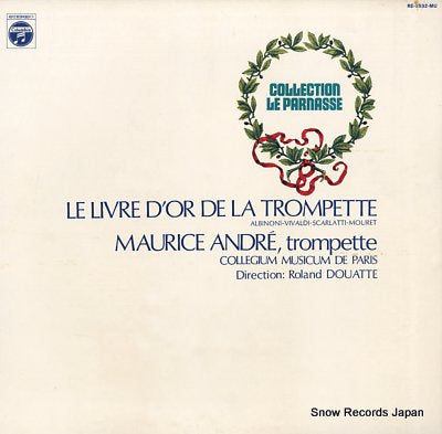 ANDRE, MAURICE le livre d'or de la trompette RE-1532-MU