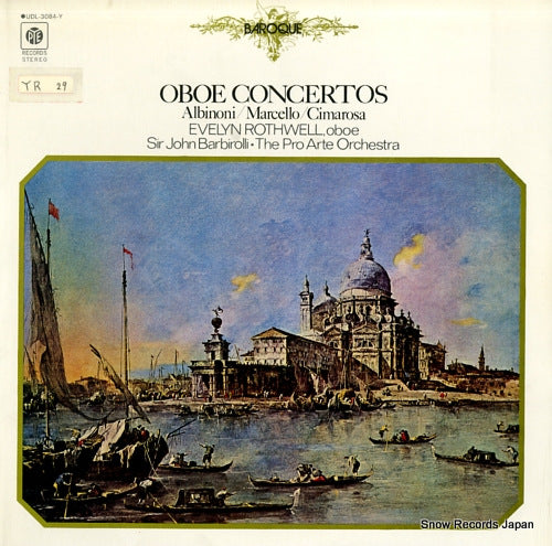 ROTHWELL, EVELYN albinoni / marcello / cimarosa; oboe concertos UDL-3084-Y