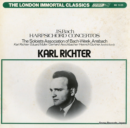 RICHTER, KARL bach; harpsichord concertos MZ5125