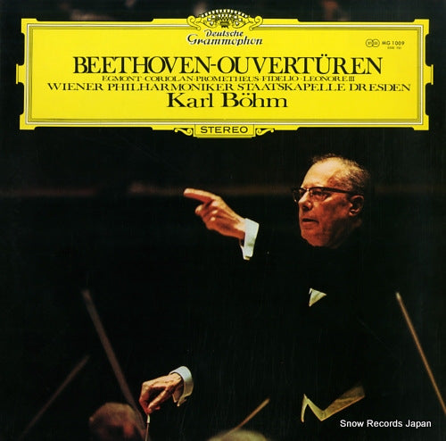 BOHM, KARL beethoven; ouverturen MG1009