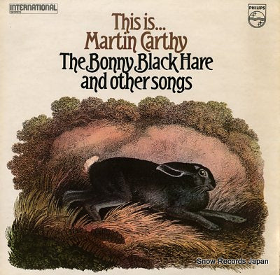 CARTHY, MARTIN the bonny black hare and other songs 6382022