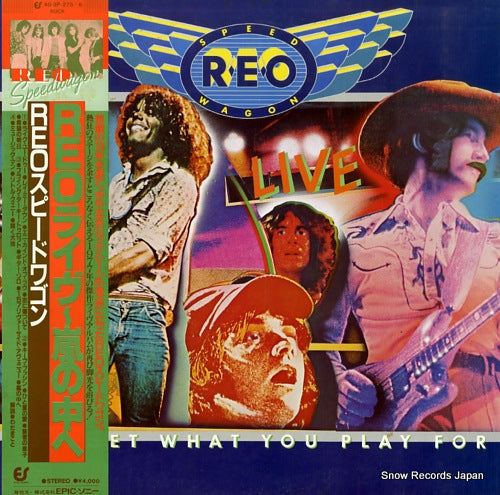 REO SPEEDWAGON live / you get what you play for 40.3P-275-6