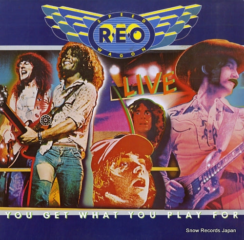 REO SPEEDWAGON live / you get what you play for 40.3P-275-6