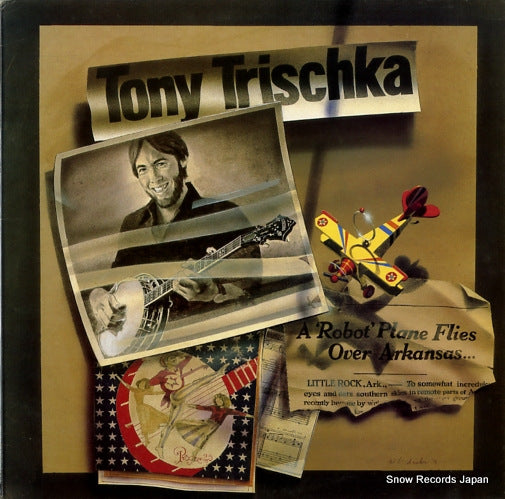 TRISCHKA, TONY a robot plane flies over arkansas ROUNDER0171