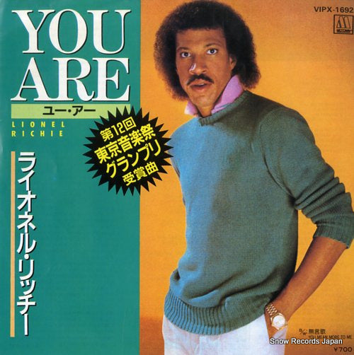 RICHIE, LIONEL you are VIPX-1692