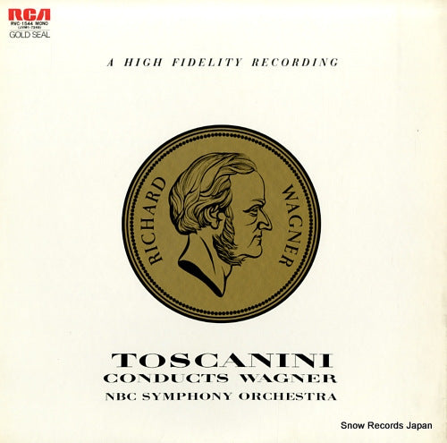 TOSCANINI, ARTURO toscanini conducts wagner RVC-1544