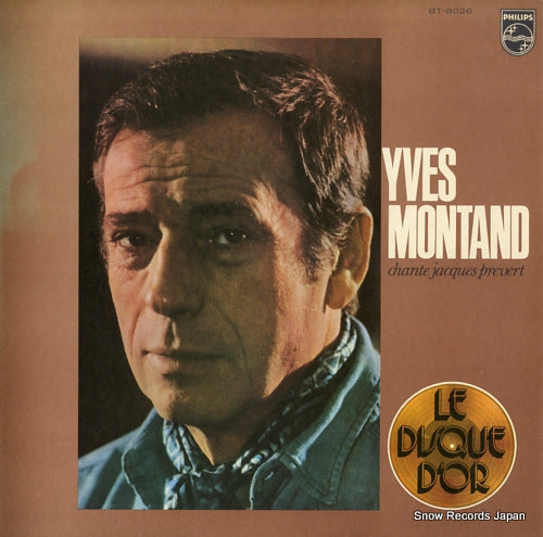 MONTAND, YVES chante jacques prevert BT-8026