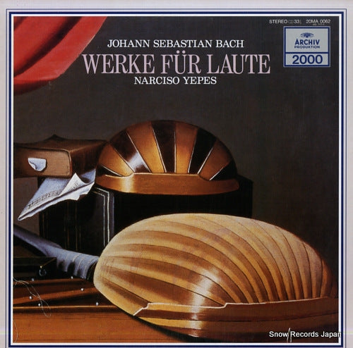 YEPES, NARCISO bach; werke fur laute 20MA0062