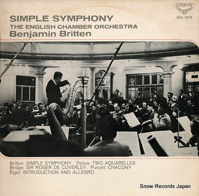 BRITTEN, BENJAMIN simple symphony SLC1816