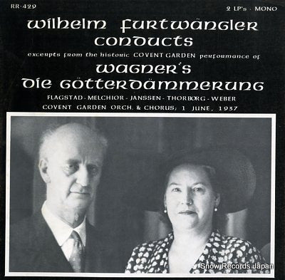 FURTWANGLER, WILHELM wagner; die gotterdammerung RR-429