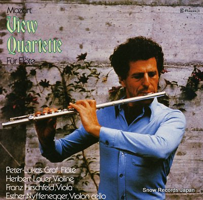 GRAF, PETER-LUKAS mozart; view quartette fur flote 24ML0007