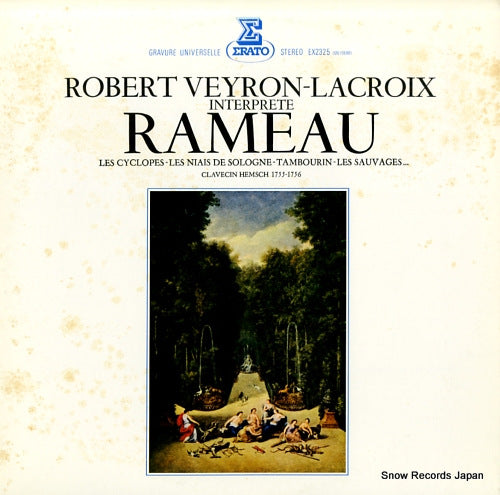 VEYRON-LACROIX, ROBERT robert veyron-lacroix interprete rameau EX-2325