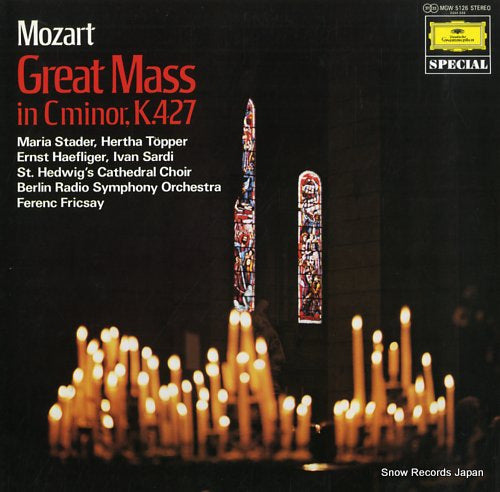 FRICSAY, FERENC mozart; great mass in c minor, k.427 MGW5126