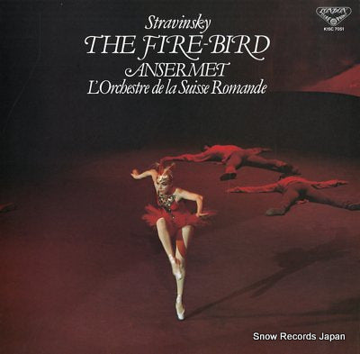 ANSERMET, ERNEST stravinsky; the fire-bird, complete ballet K15C7051