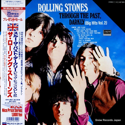 ROLLING STONES, THE through the past, darkly L18P1809