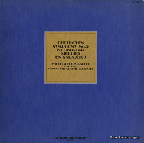 FURTWANGLER, WILHELM beethoven; symphony no.5 in c minor, op.67 OZ-7548-BS