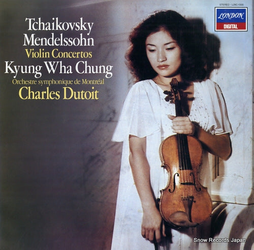 CHUNG, KYUNG-WHA tchaikovsky/mendelssohn; violin concertos L28C-1300