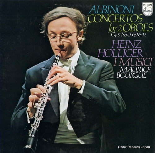 HOLLIGER, HEINZ albinoni; concertos for 2 oboes 18PC-98