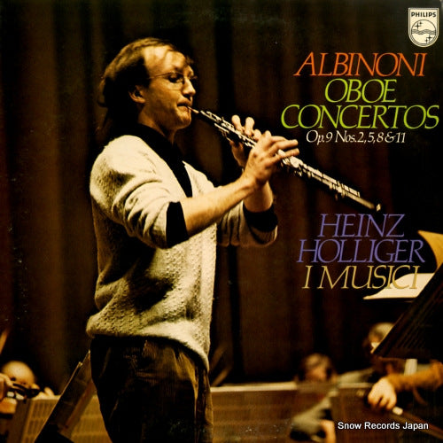 HOLLIGER, HEINZ albinoni; oboe concertos op.9 nos.2, 5, 8 & 11 18PC-13