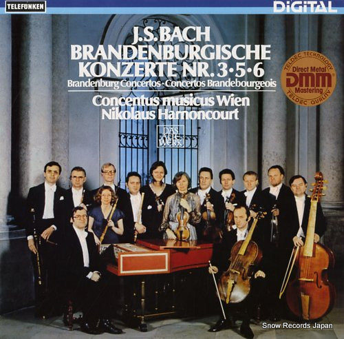 HARNONCOURT, NIKOLAUS bach; brandenburgische konzerte nr.3.5.6 6.42840