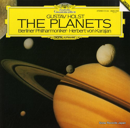 KARAJAN, HERBERT VON gustav holst; the planets 28MG0183