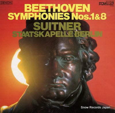 SUITNER, OTMAR beethoven; symphony no.8/no.1 OF-7120-ND