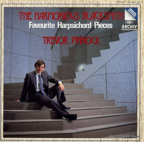 PINNOCK, TREVOR hendel; the harmonius blacksmith/favourite harpsichord pieces 28MA0081