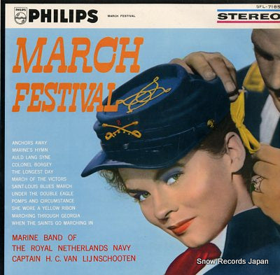 MARINE BAND OF THE ROYAL NETHERLANDS NAVY march festival SFL-7185