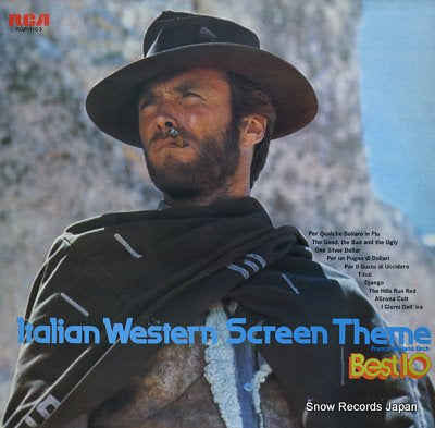 MARIANO, FRANCO italian western screen theme best 10 RGP-1103
