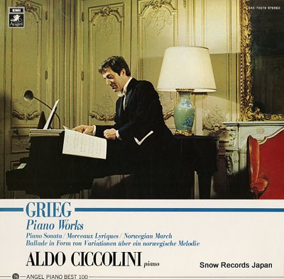CICCOLINI, ALDO grieg; piano works EAC-70078