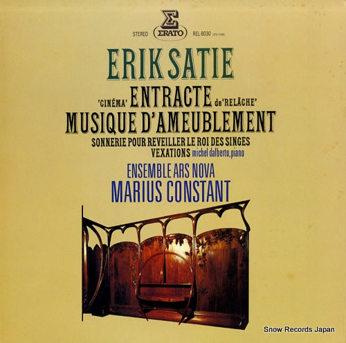 CONSTANT, MARIUS erik satie REL-8030